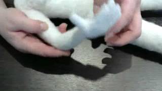 куклы из капрона и синтепона в процессе
