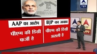 Is CM Kejriwal wrong about PM Modi's degree?