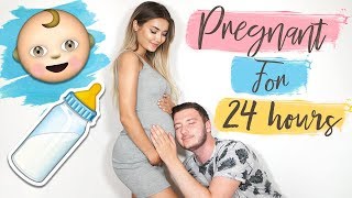 PREGNANT FOR 24 HOURS CHALLENGE!
