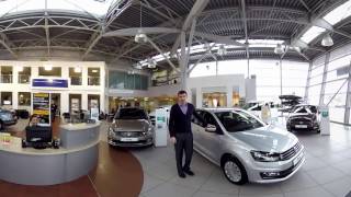 Тест-драйв Volkswagen Polo в формате 360°