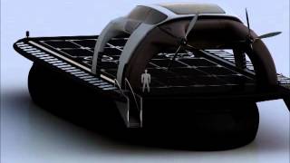 Проект грузового судна на воздушной подушке. СВП. АСВП. Hovercraft Russia. Nord Way.