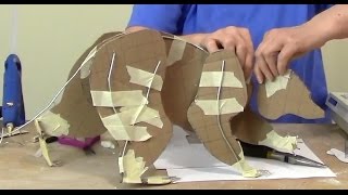 Paper Mache Raccoon Part 2 The Fingers And Toes 1