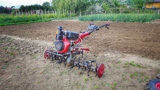 Motocultor BSR 1100 BE 12 cp Diesel la frezat vara !