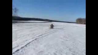 самодельные аэросани.супер....