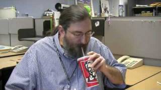 Tad Dickens tries KFC's new 'Double Down' sandwich