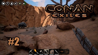 Conan Exiles #2 Носорог