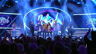 Medley av svenska hits i Idol 2017 - Idol Sverige (TV4)