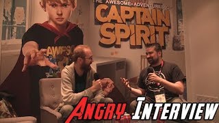Captain Spirit - Angry Interview E3 2018!