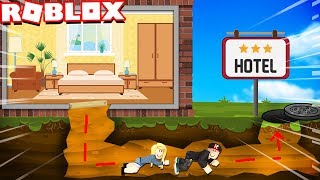ROBLOX - UCIEKAMY Z HOTELU! (Roblox Obby) - Vito i Bella
