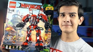 LEGO Ниндзяго Фильм - РОБОТ КАЯ - Набор На Обзор (70615)