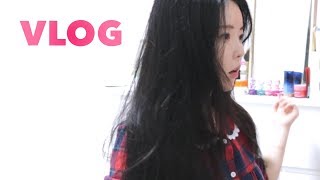 VLOG 일상 브이로그 l 첫영상, 5일만의 외출