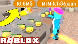 HOW TO MAKE MILLIONS IN THE NEW UPDATE!!! (Roblox Cooking Simulator Spongebob Update)