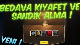 YENİ BELEŞ SANDIK KIYAFET VE RP PUANI ALMA ! PubgMobile