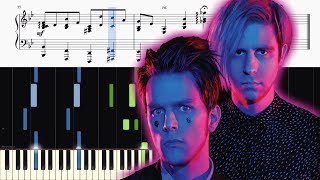 I Don't Know How But They Found Me – Nobody Likes The Opening Band - Piano Tutorial + SHEETS