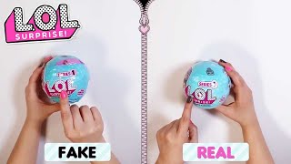 Fake Vs. Real | LOL Surprise! | How To Spot A Fake Videos For Kids