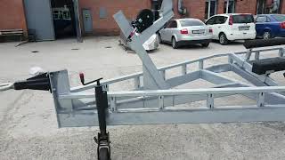 Обзор транспортной тележки МЗСА 16000ЯТ.001 для хранения яхт и катеров
