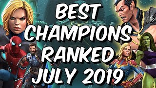 Best Champions Ranked July 2019 - Seatin's Tier List - Marvel Contest Of Champions