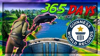 *fortnite* Flying In Fortnite For 1 Year (World Record)