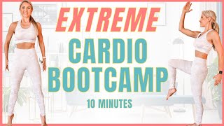 EXTREME CARDIO Bootcamp workout - FULL BODY SWEAT!