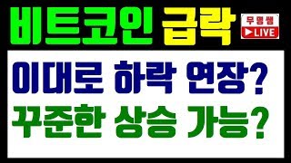 비트코인 급락중, 이대로 지속 하락할 것인가? 꾸준한 상승을 줄것인가? 차트분석~!! 암호화폐, 가상화폐 전망, 이더리움, 비트코인캐시, 리플코인, 4차산업혁명