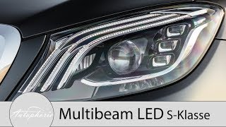 Mercedes-Benz S-Klasse MULTIBEAM LED inklusive Nachtsicht-Assistent PLUS [4K] - Autophorie