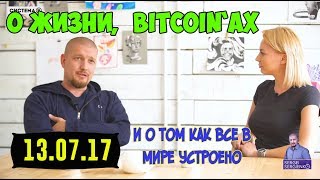 О жизни, Bitcoin -ах и том, как все в мире устроено. Эра искусственного интеллекта и роботов.