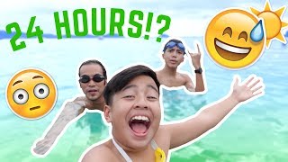 24 HOURS ON AN ISLAND **NOT REALLY**