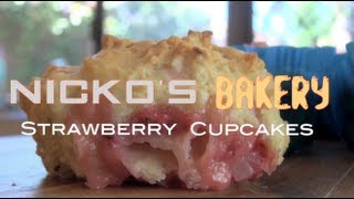 STRAWBERRY CUPCAKES - Nicko's Bakery