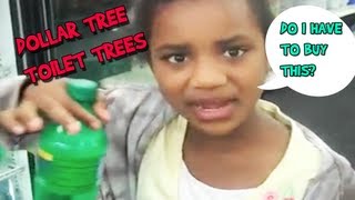 DOLLAR TREE SHOPPING WITH KIDS