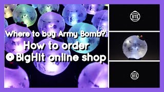 How to buy from BigHit official shop [Army Bomb, BTS merch]