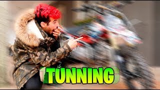 TUNEO LA MOTO DE CROSS PITBIKE Y NO PUEDES CREER COMO HA QUEDADO!! Makiman