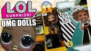 LOL Surprise OMG Fashion Dolls First Look | L.O.L. Bigger O.M.G. Full Size Barbie Dolls Reveal