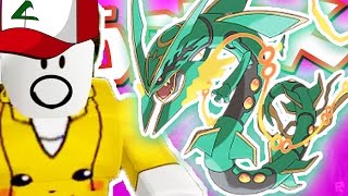 FINDING RAYQUAZA!! / Roblox Adventures / Pokemon Fighters EX Gameplay