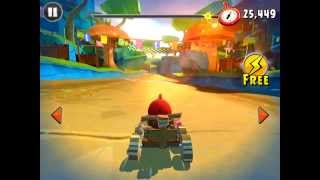 Angry birds Go! Серия 19! Гонка на время! 4 звезды! Rocky Road! Игра Энгри бердз гоу