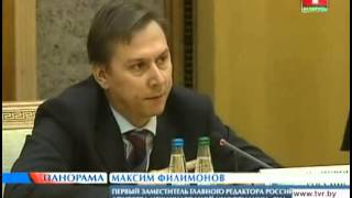 А. Лукашенко на встрече с руководителями средств массовой информации СНГ 21.10.2013