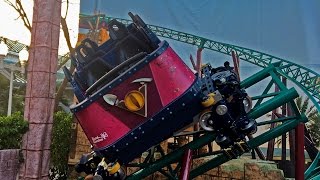 Cobra's Curse Roller Coaster Construction Tour and Train Reveal Busch Gardens Tampa 2016