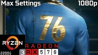 Fallout 76 - RX 570 Ryzen 3 2200G & 8GB RAM