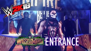 WWE 2K18: Roman Reigns Wrestlemania 34 Entrance (Concept)