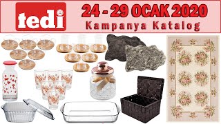 TEDİ 24 OCAK - 29 OCAK 2020 KATALOG | TEDİ MUTFAK ÜRÜNLERİ | TEDİ EV TEKSTİLİ ÜRÜNLER | TEDİ İNDİRİM