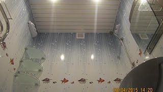 Дизайн и отделка ванной комнаты пластиком Марэ. Секреты монтажа пластика над ванной