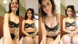 Actress Gehana Vasisth HOT & SEXY LIVE chat video