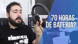 O FONE IDEAL PARA VIAGENS? - BT e CABO!
