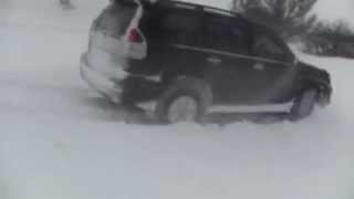 Зимняя покатушка на TOYOTA PRADO 120