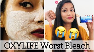 OXYLIFE Bleach Worst EXPERIENCE ?? | OXYLIFE BLEACH Full Review | Cherry’s World |