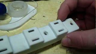 Made In China Power Strip - EXTREME FIRE HAZARD!