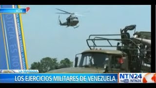 Régimen venezolano comenzó ejercicios militares en zonas fronterizas