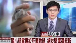 國小師電扇絞死寵物鼠 網友開罵遭起訴