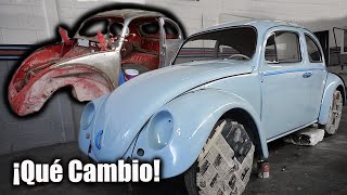 Restauración Vocho Clásico: De Oxidado a Nuevo