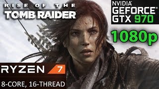 Rise of the Tomb Raider - Opening Scene - Ryzen 7 1700 + GTX 970 OC + 16GB RAM