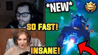 Streamers First Time Using *NEW* Quadcrasher ATV! | Fortnite Highlights & Funny Moments